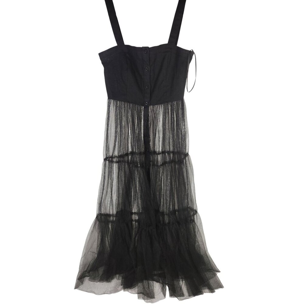 NWOT VICI Womens "Wednesday" Dress Gothic Dark Fairycore Mystical  US/L